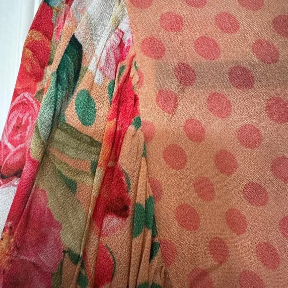 Anthropologie Blank London Miranda Peasant Blouse, Multicolor - XS - Picture 8 of 10